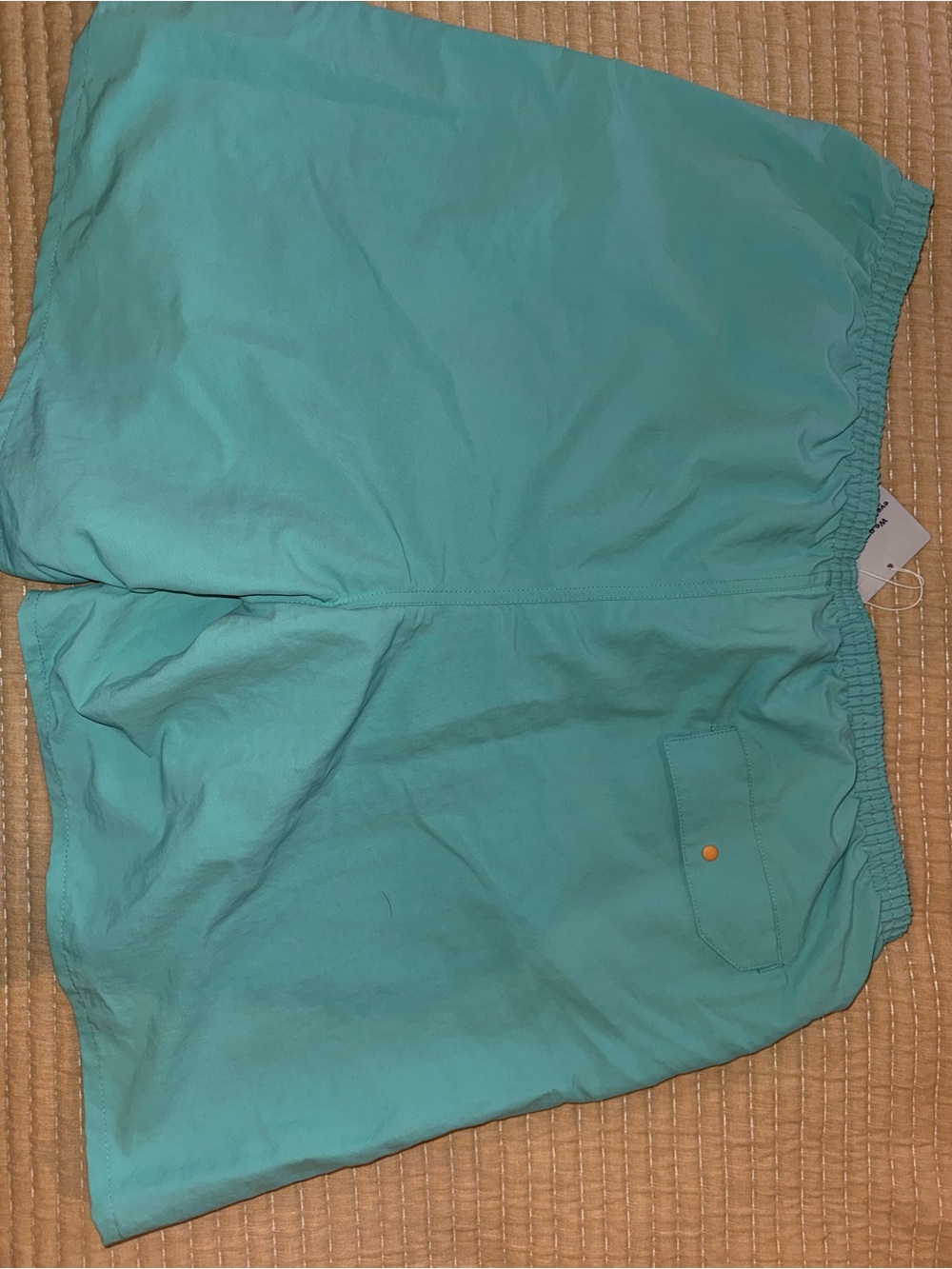 Patagonia Men's Turquoise Swim Shorts - Picture 3 of 4